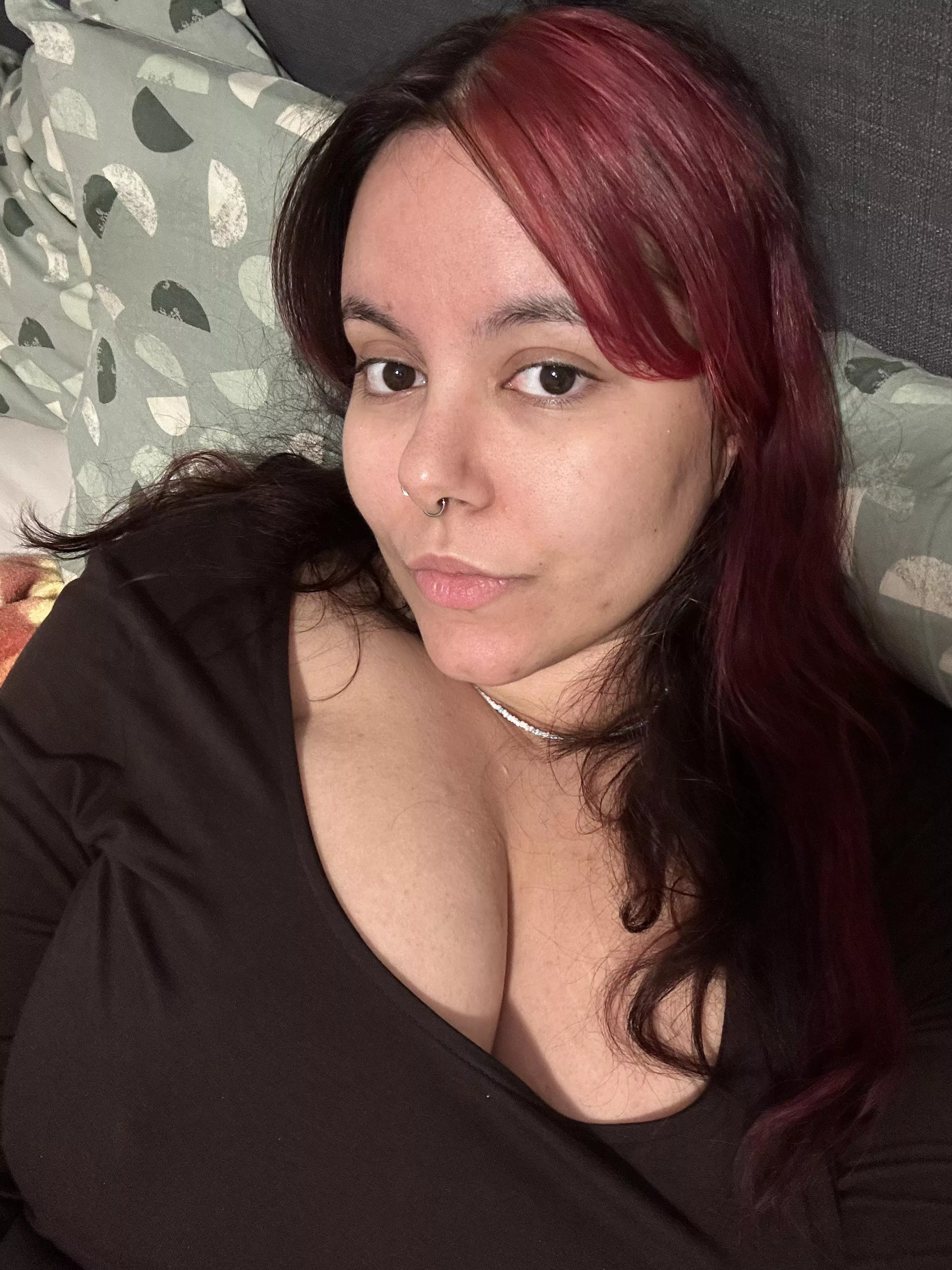 i know i look tired but i’m also [f]reezing lol