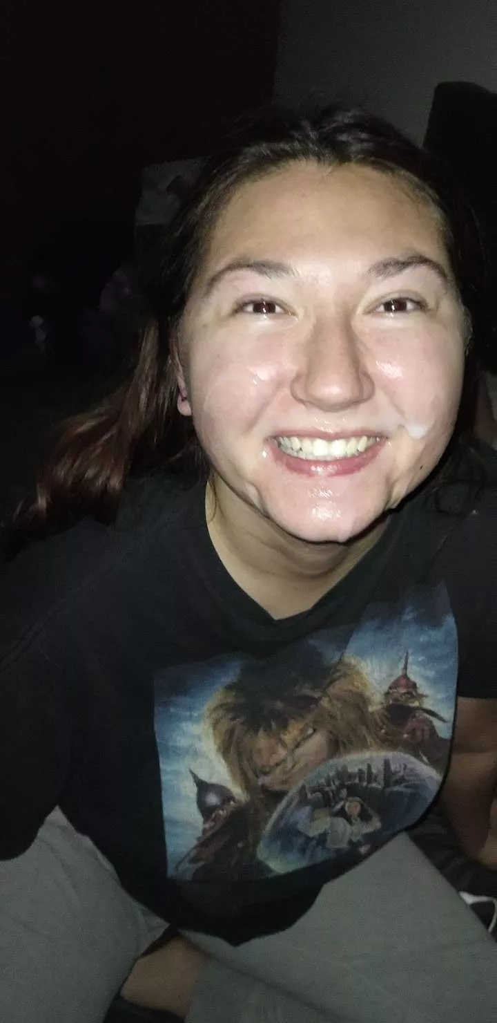 I live having cum all over my face 🤤💦