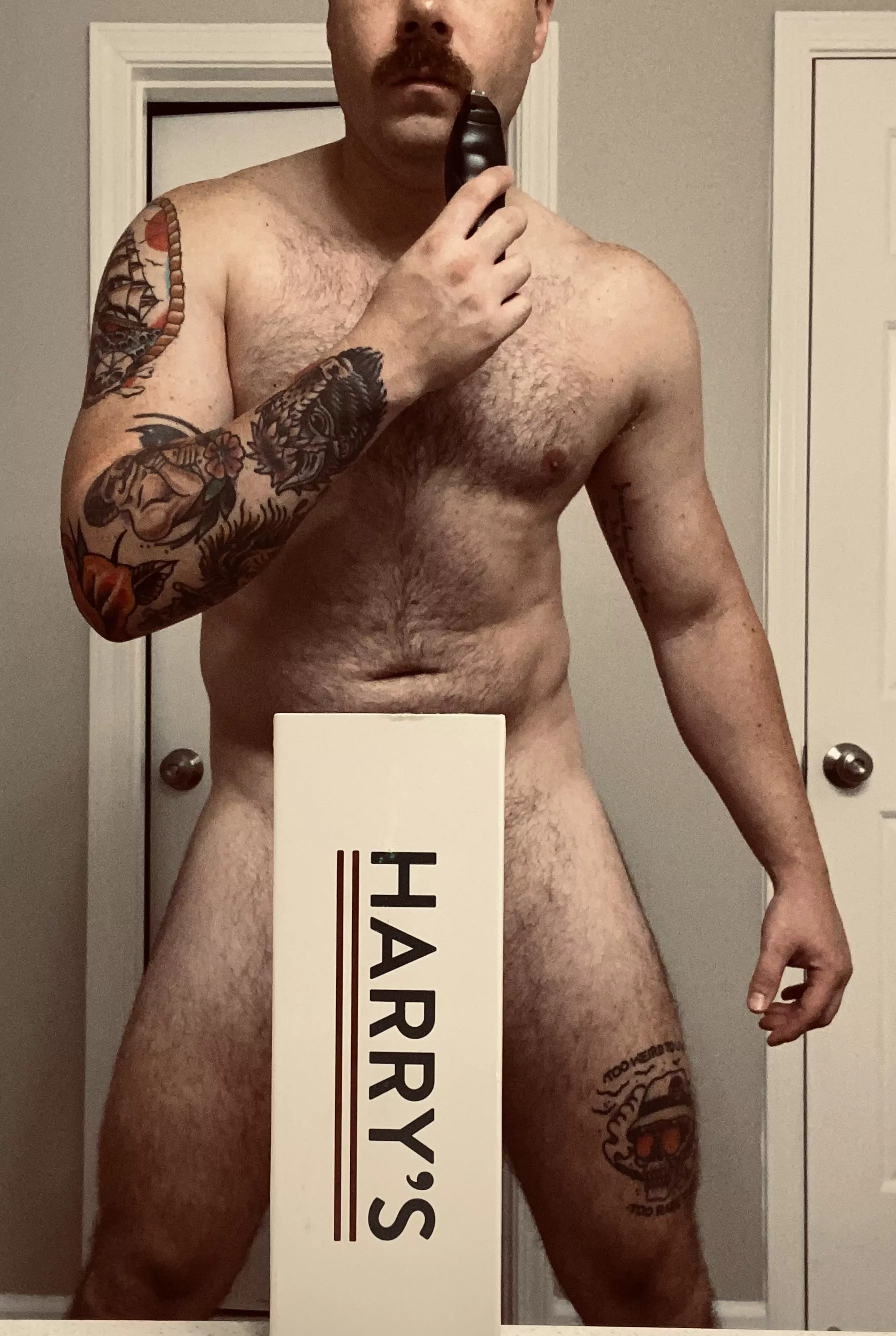 I mustache you a question, but I’ll shave it for later.