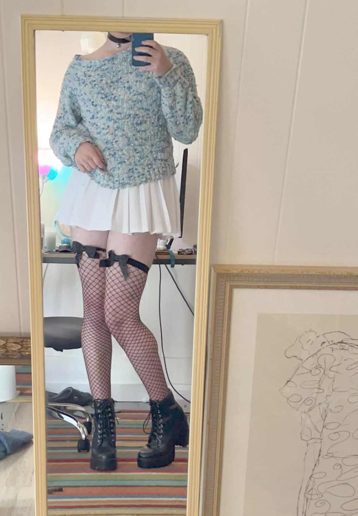 I think I’m ready to go out! 🥰🌸
