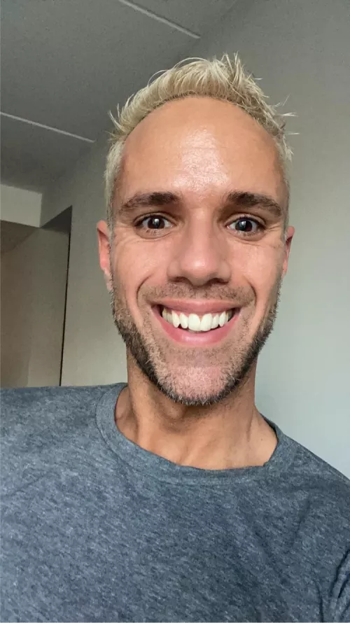 In my mind, I don’t smile. I just flash my canines