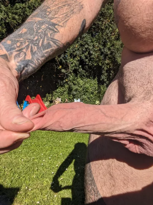 Is it just me or do others like to give it a tug