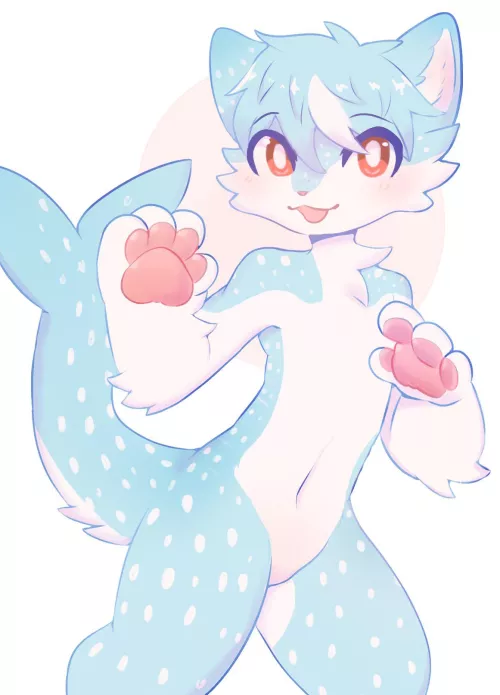 Kemono whale shark kitty