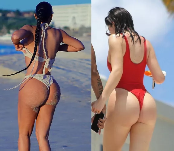 Kim vs Kylie ass battle, which ass are you taking?