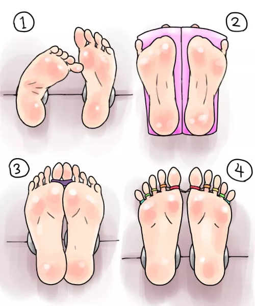 Lers - How do you like your Lee's feet restrained?