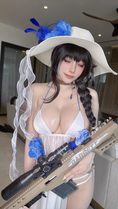 Mary Bay Goddess from Nikke by Byoru