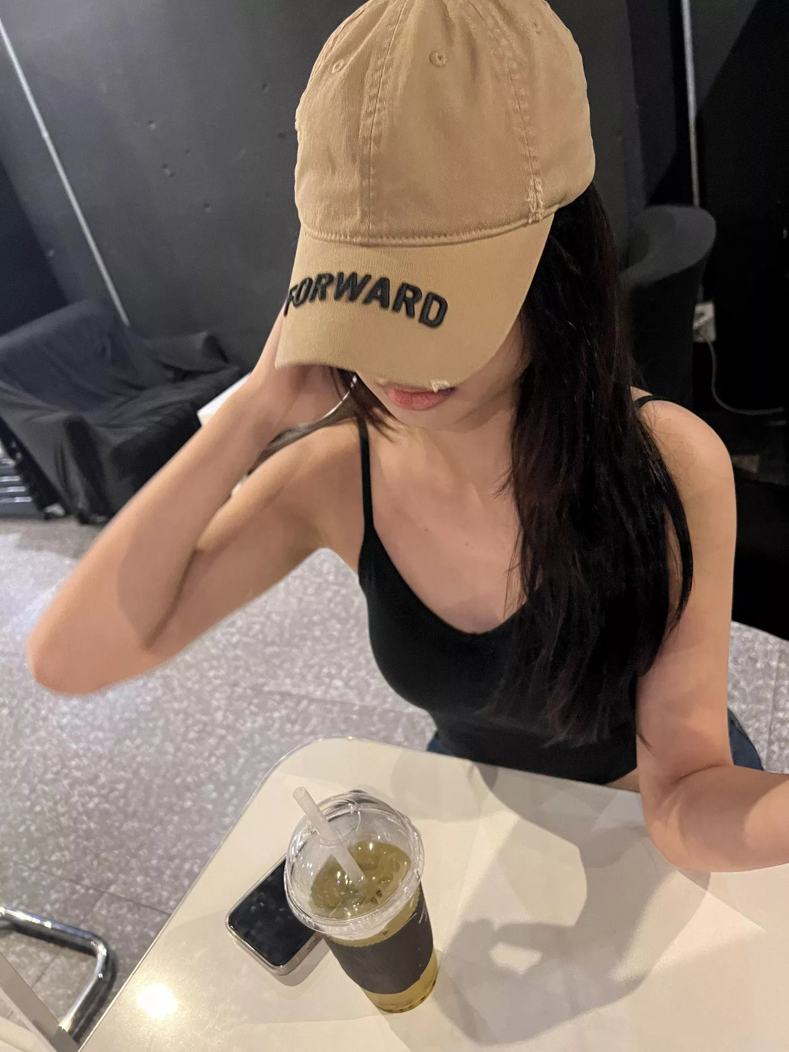 no bra, just enjoying my vacation