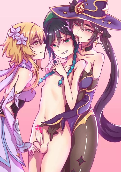 'Poor' Venti gets teased by Mona and Lumine