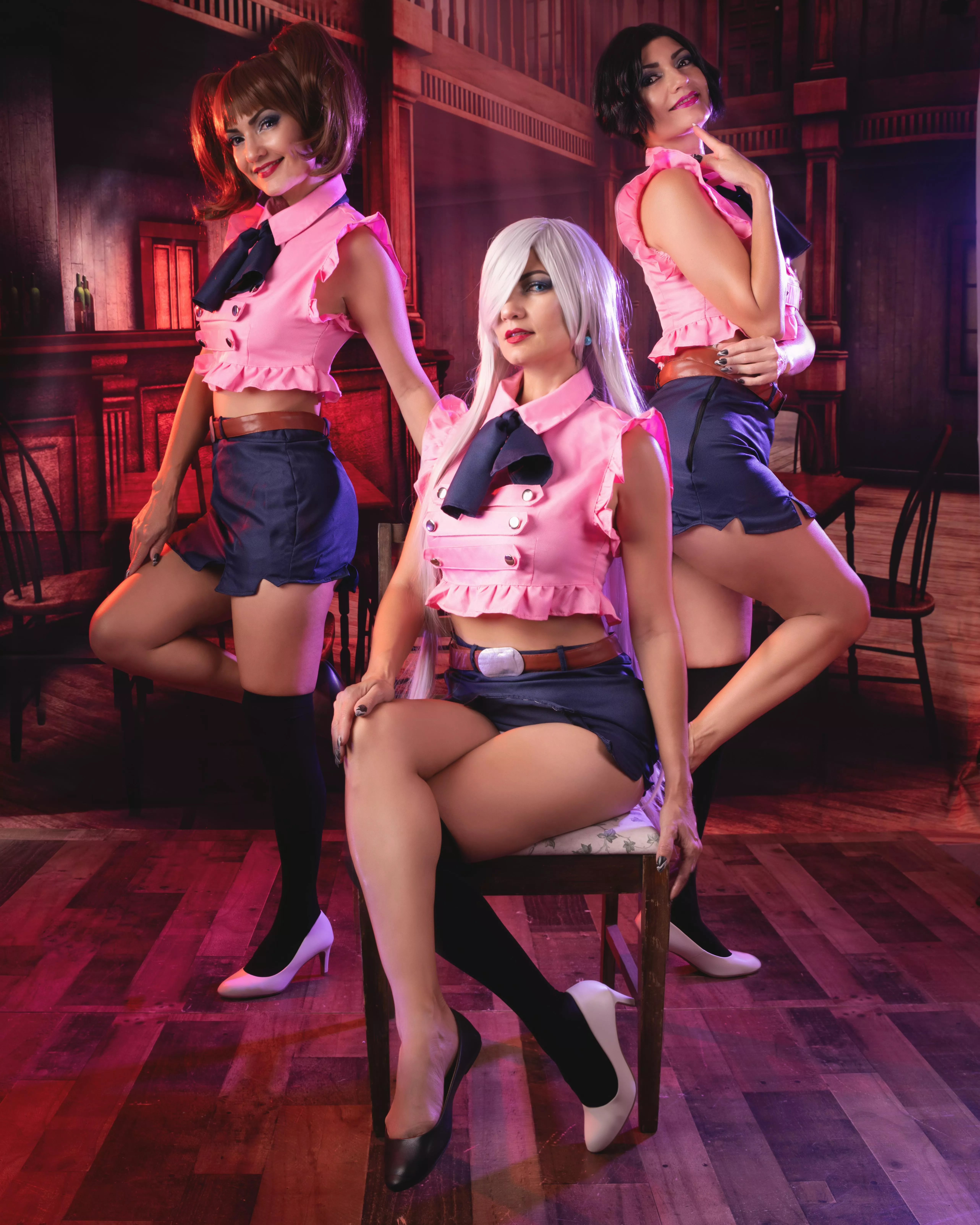 Seven Deadly Sins triple play by me (Ivy Cosplay)