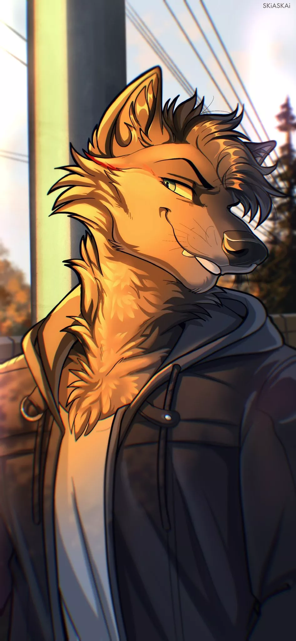 Sunrise Wolf [SkiaSkai]