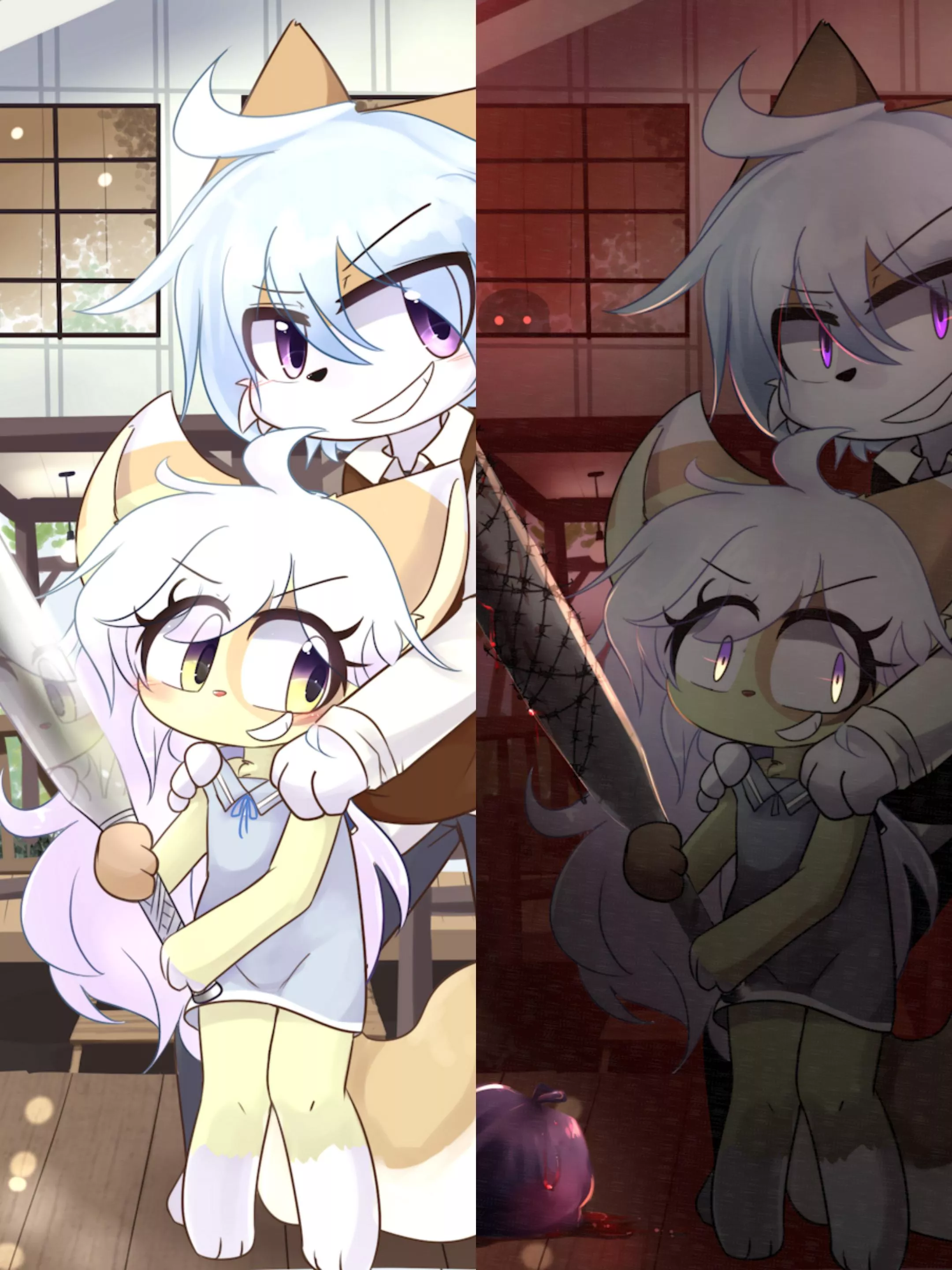 The duality of my mood