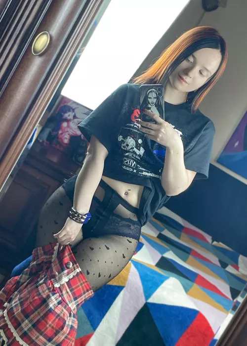 These tights look so cute on me