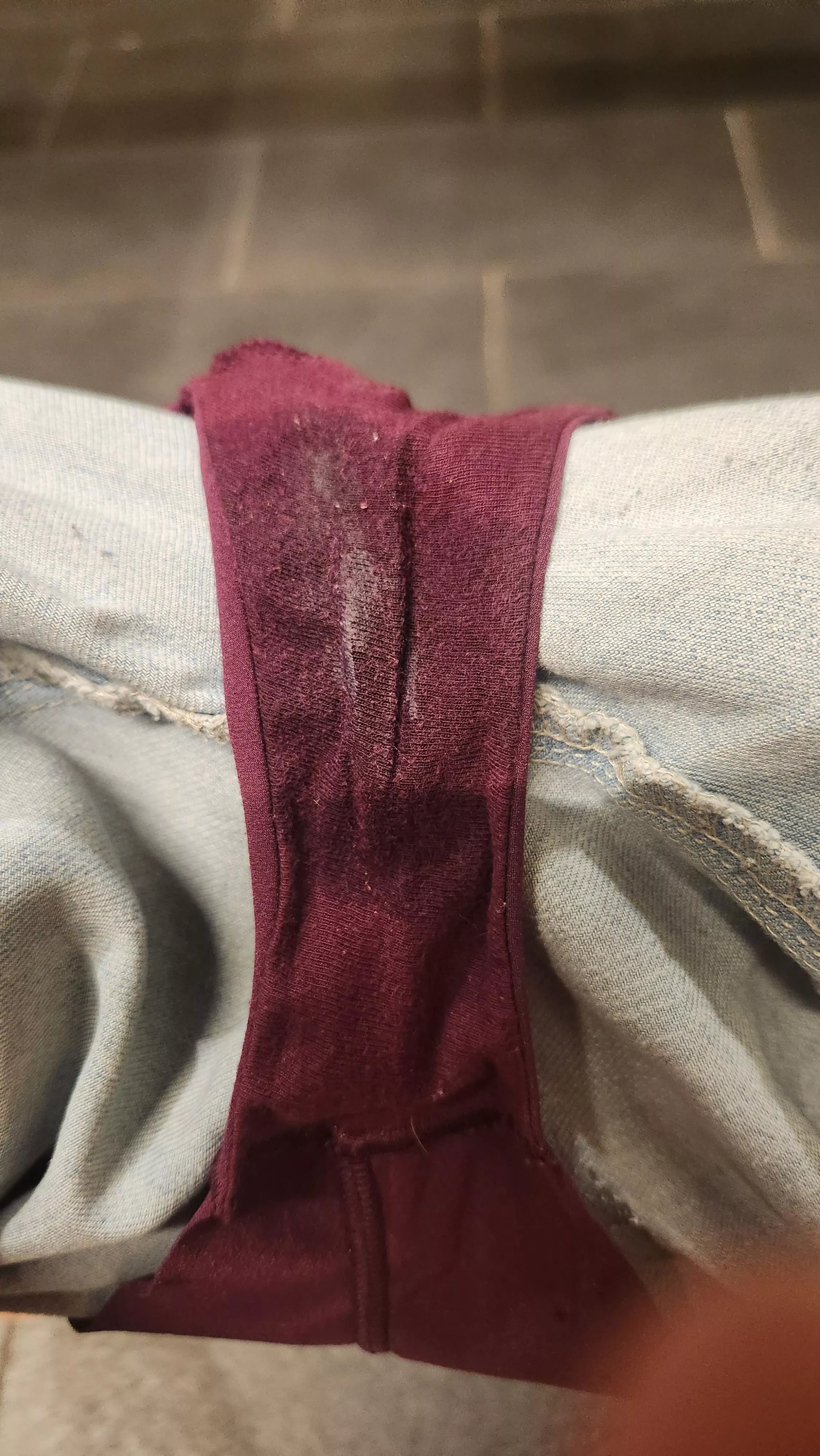 They are soaked with sweat and juiced! Want a sniff?