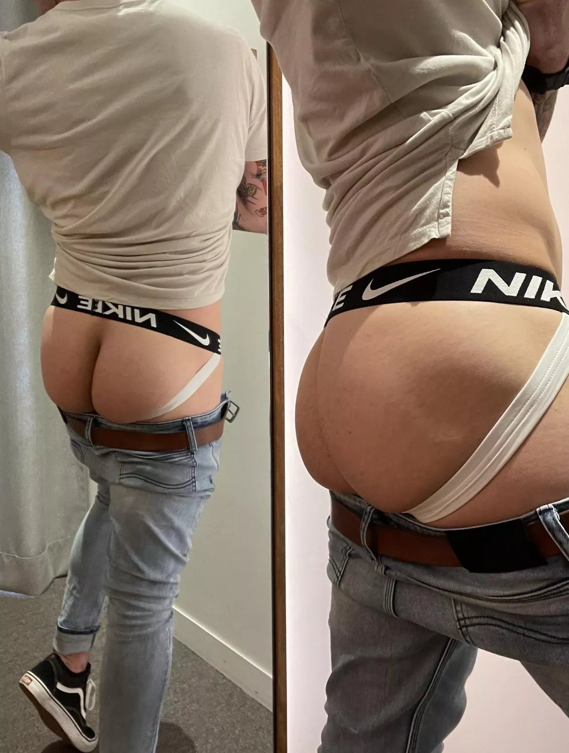 Wanna sneak into the change room with me?