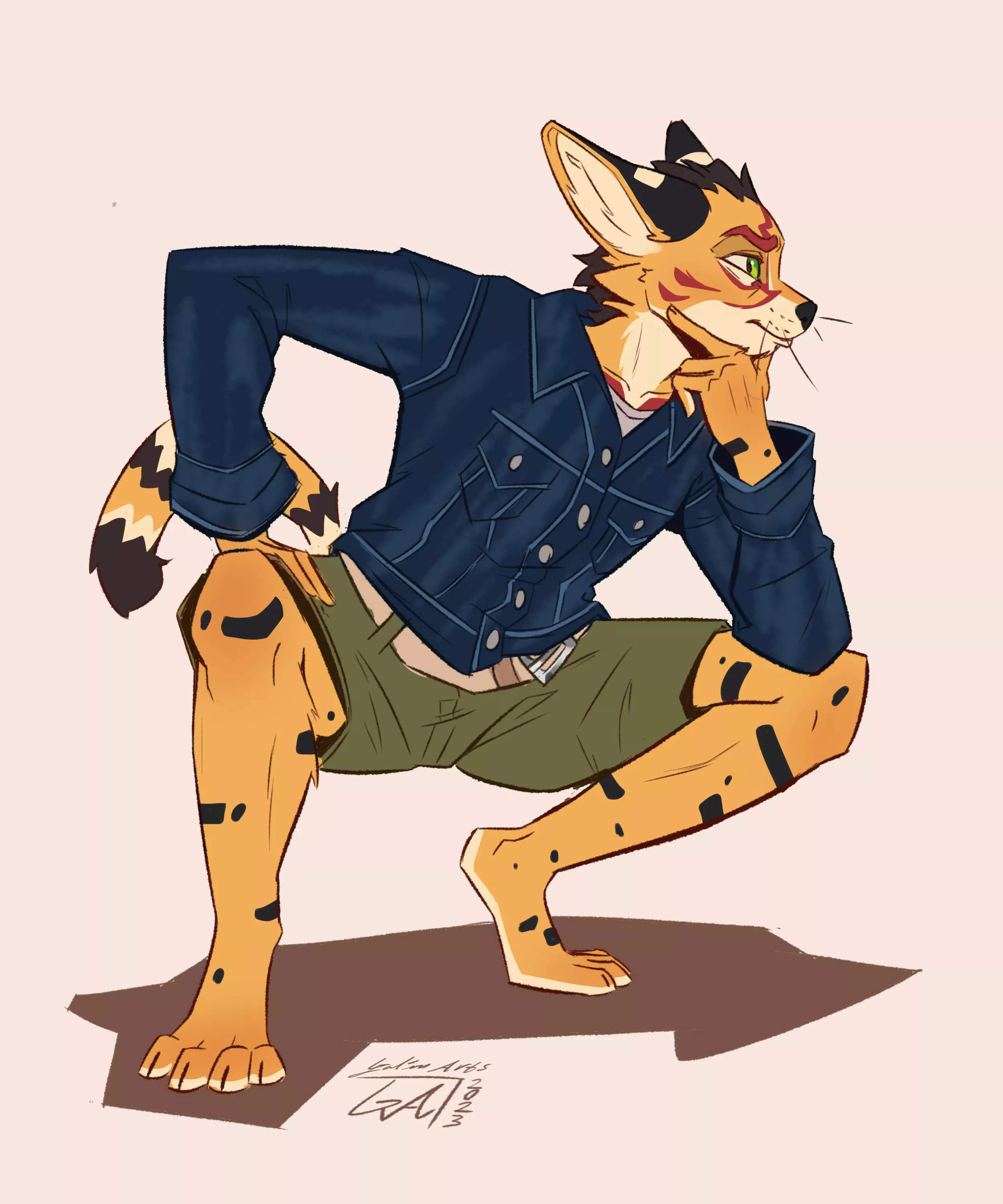 What's he thinking? - Art by me 🍪 (Patreon reward)