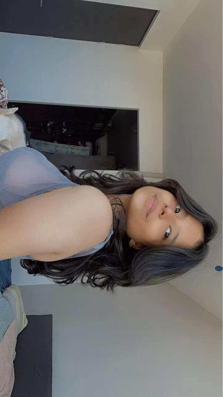 Woke up feeling very perky [F]