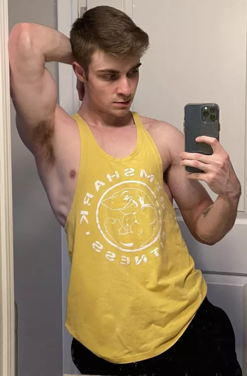 Working those biceps