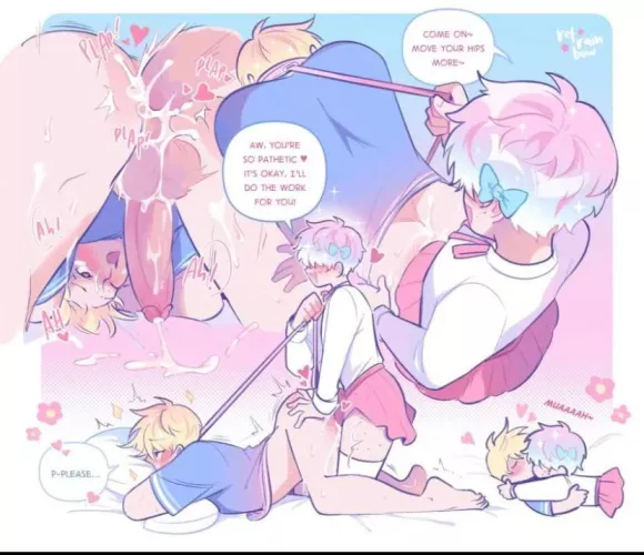 You keep claiming to be straight but also begging for my cock~