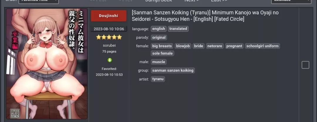 Broo! Part 3 actually got translated but got taken down right away! Fakku police really not happy