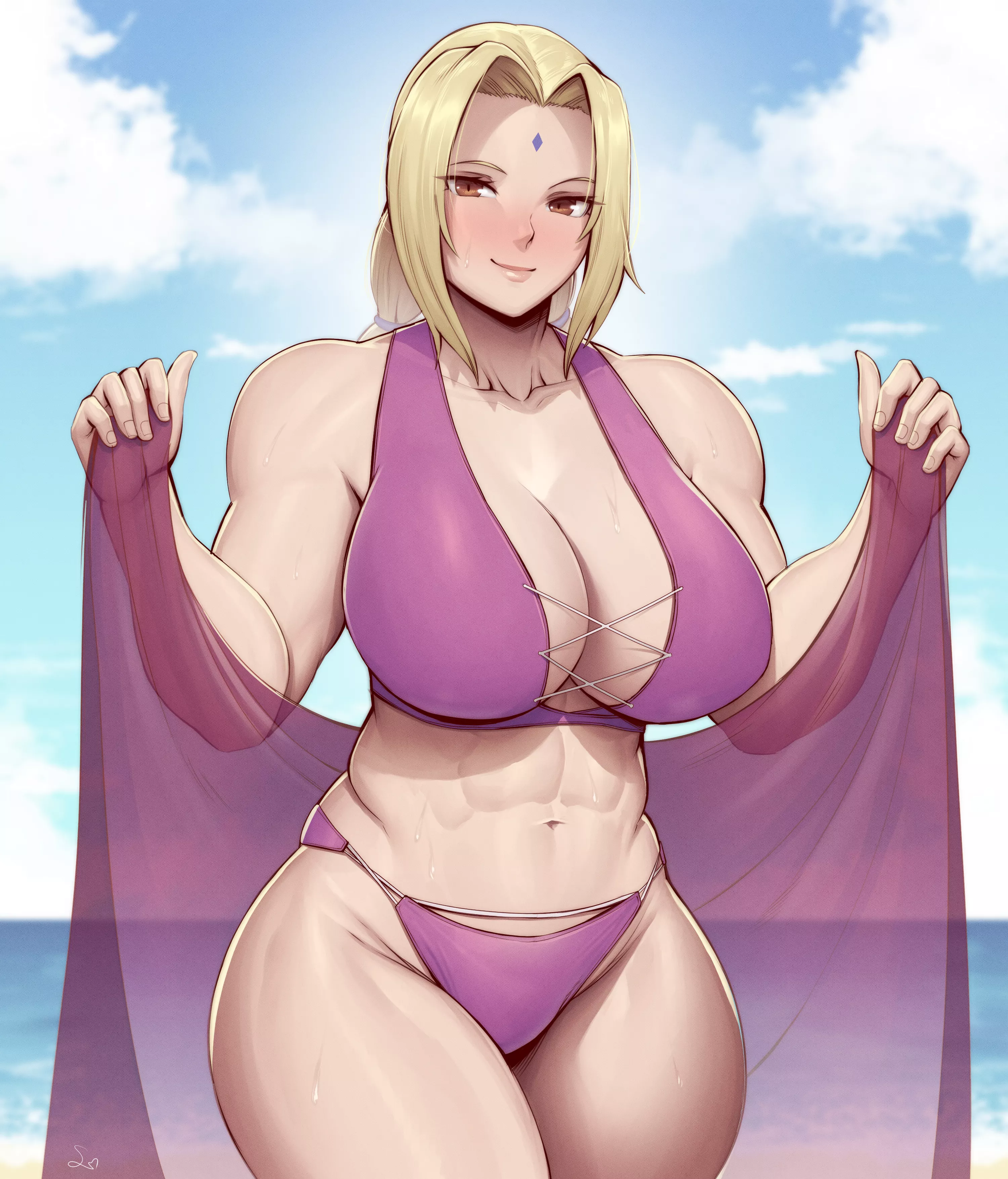 Buff Tsunade [Artist: SpeedL00ver]
