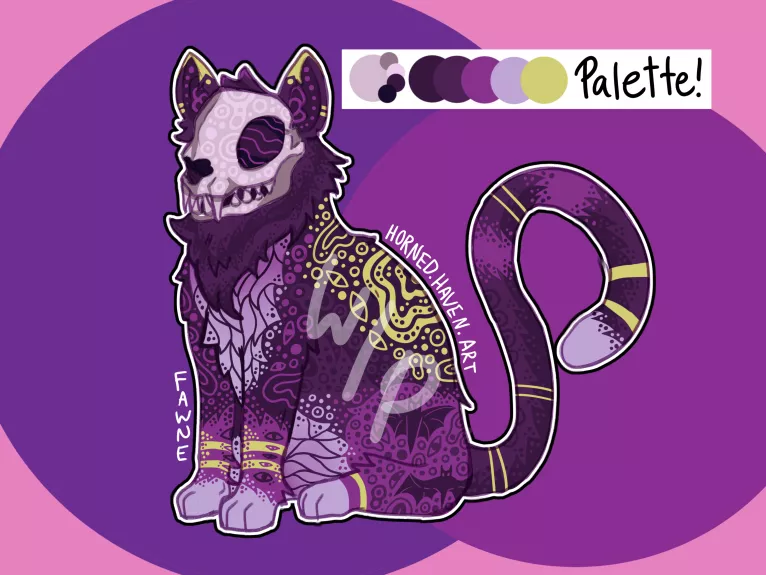 Character Design, Critiques Appreciated (Final Part, Skull-Headed Cat!)