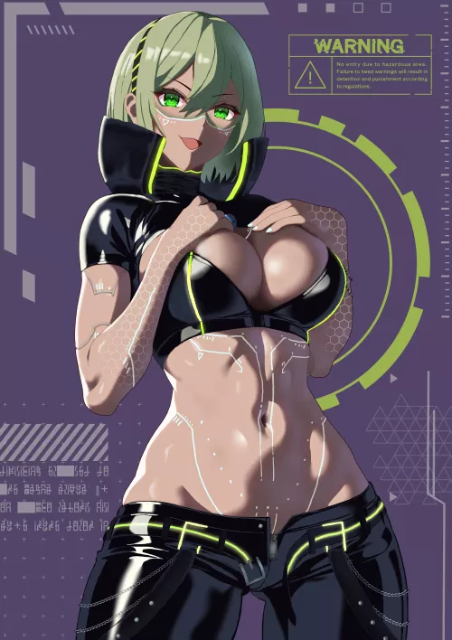 Cyberpunk Midriff