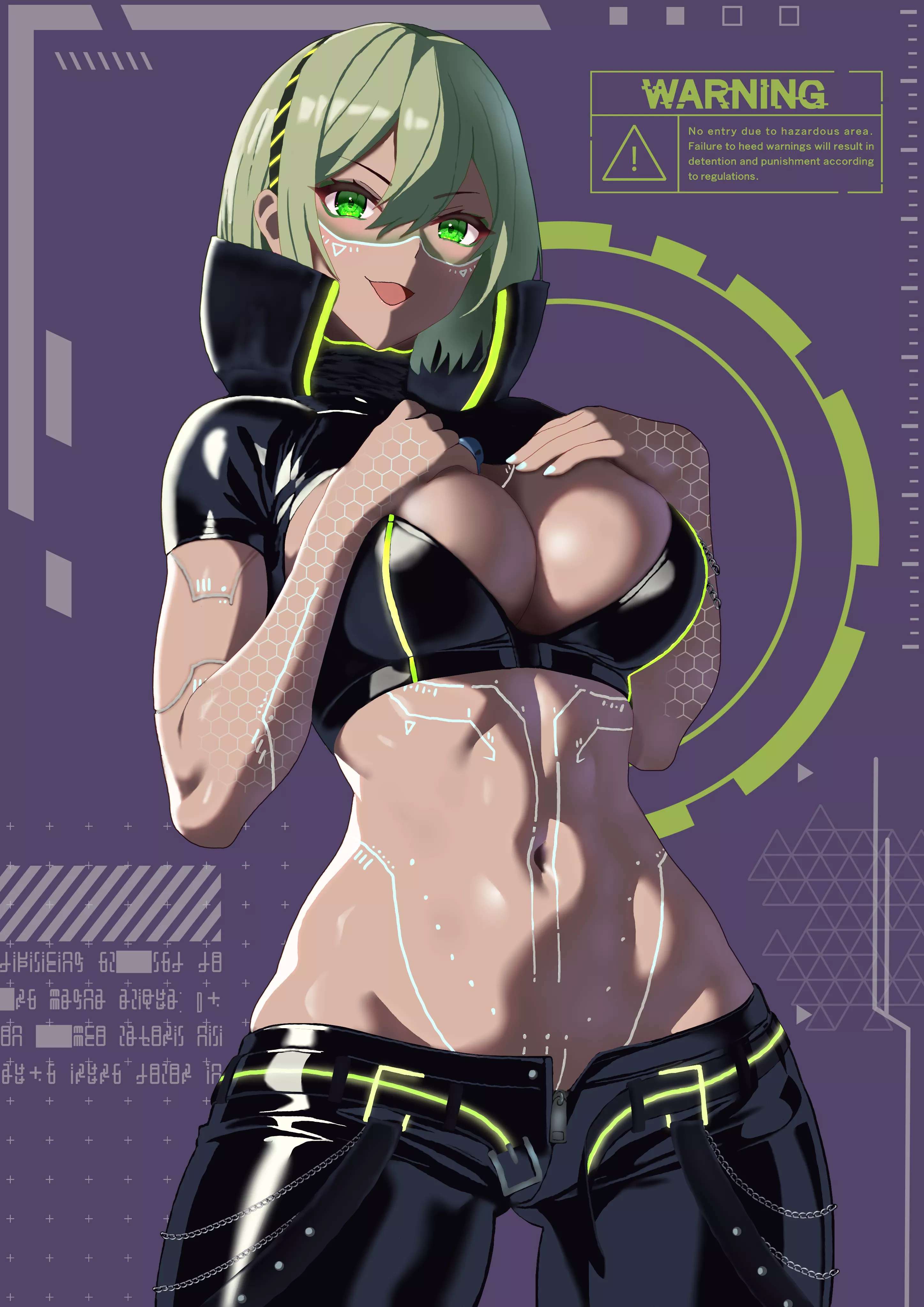 Cyberpunk Midriff