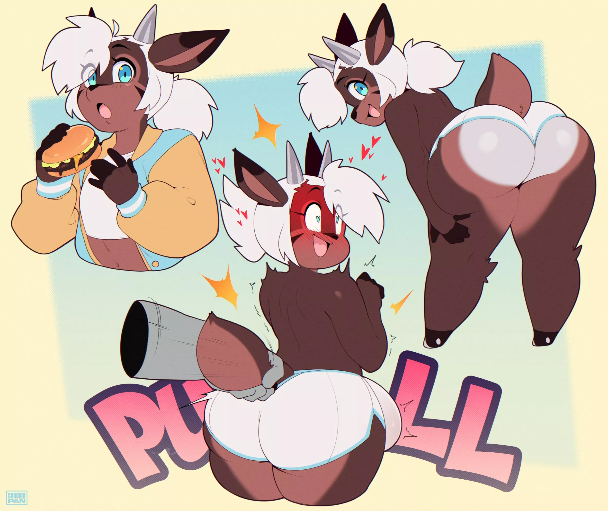 Deer femboy (@Chromapan)