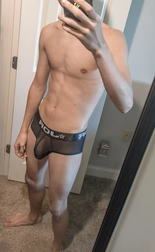 Didn't know see-through underwear existed until I found these, what do you guys think 😅