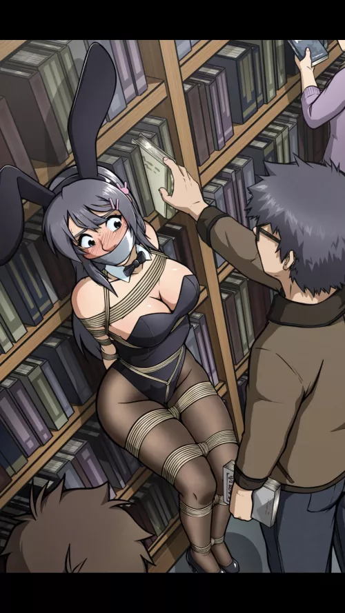 Dude just move your hand 3 BOOKS to the left