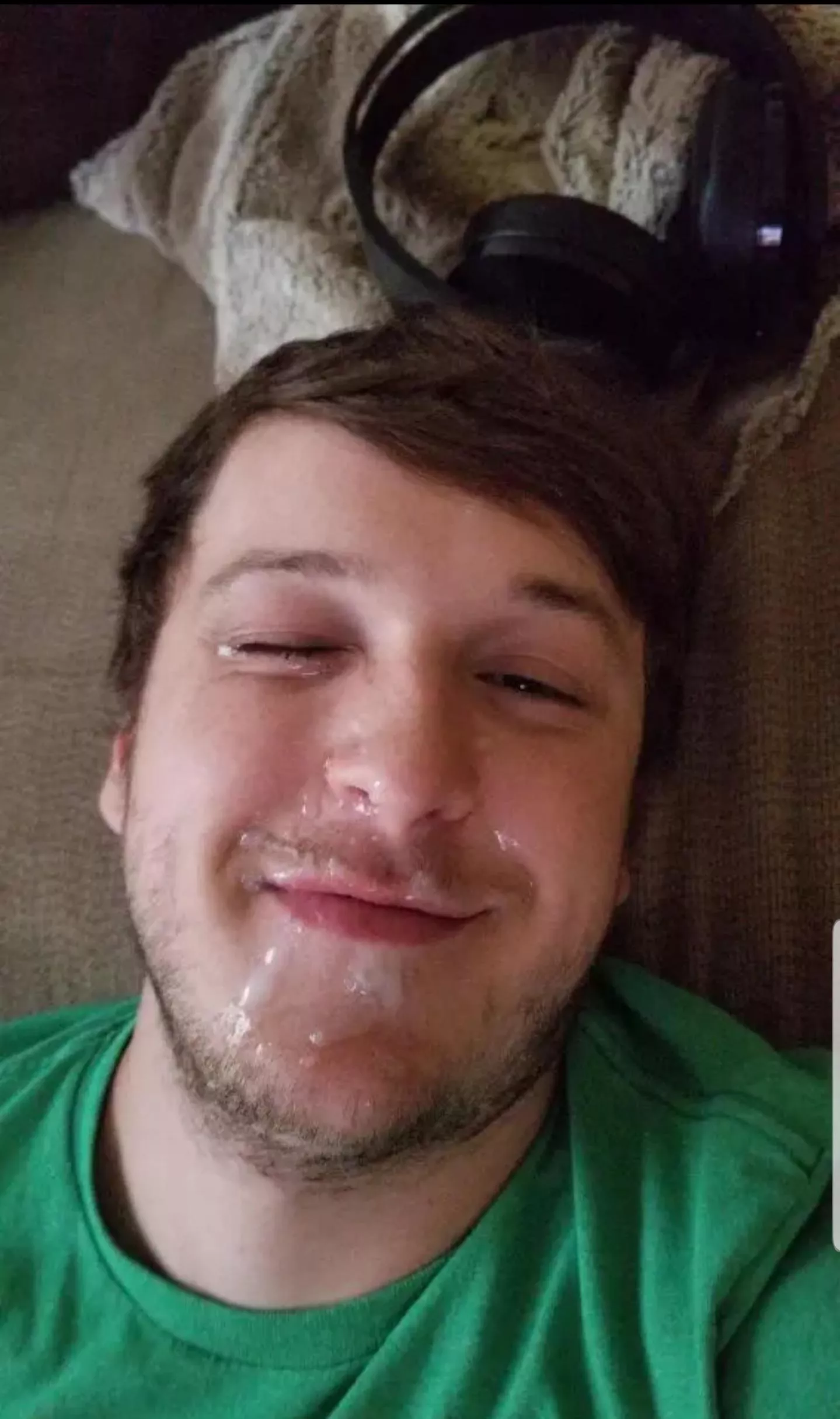 I love when he tries to distract me from my game