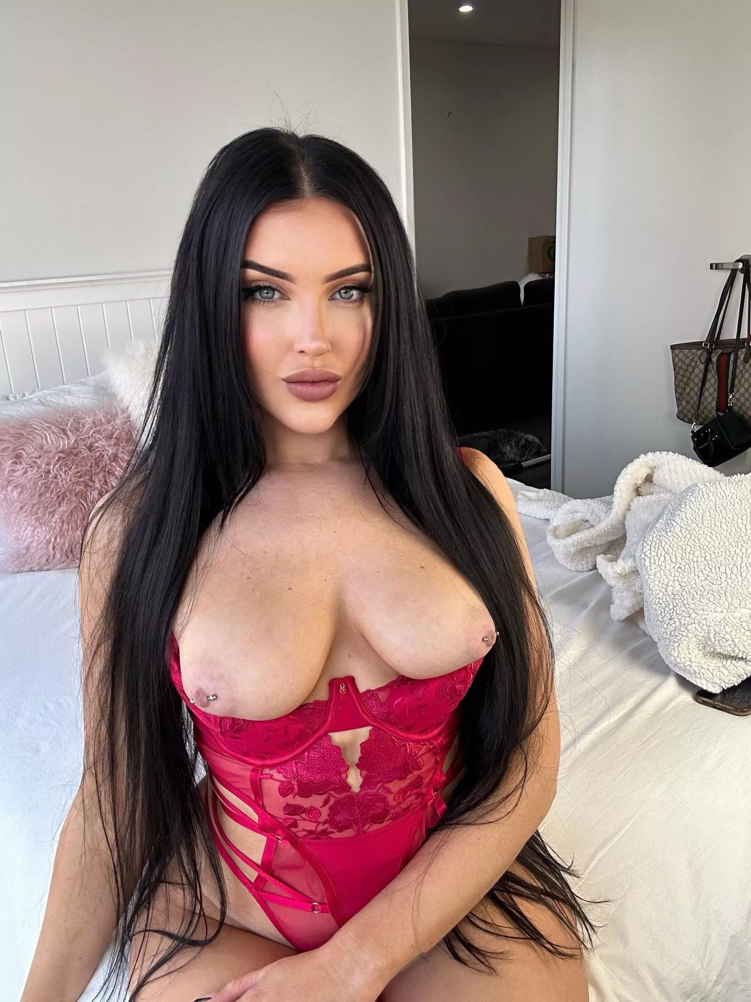 Just tying to convince you to fuck my boobs