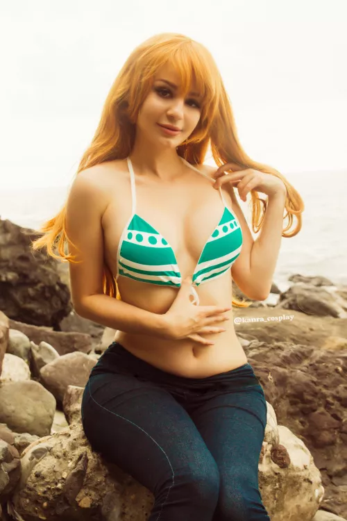 Kanra_cosplay as Nami from One Piece [self]