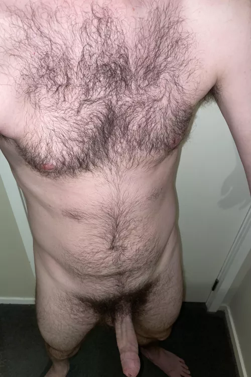 Looking for a little spoon to rub my furry chest against