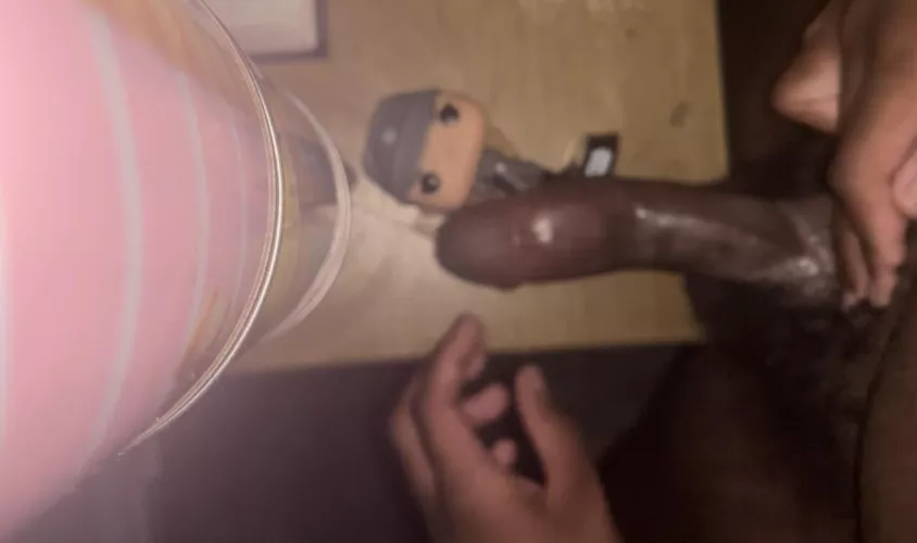 My cock is so leaky when I’m horny