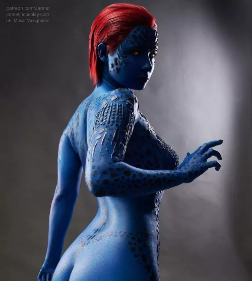 Mystique, cosplay by JannetIncosplay.~