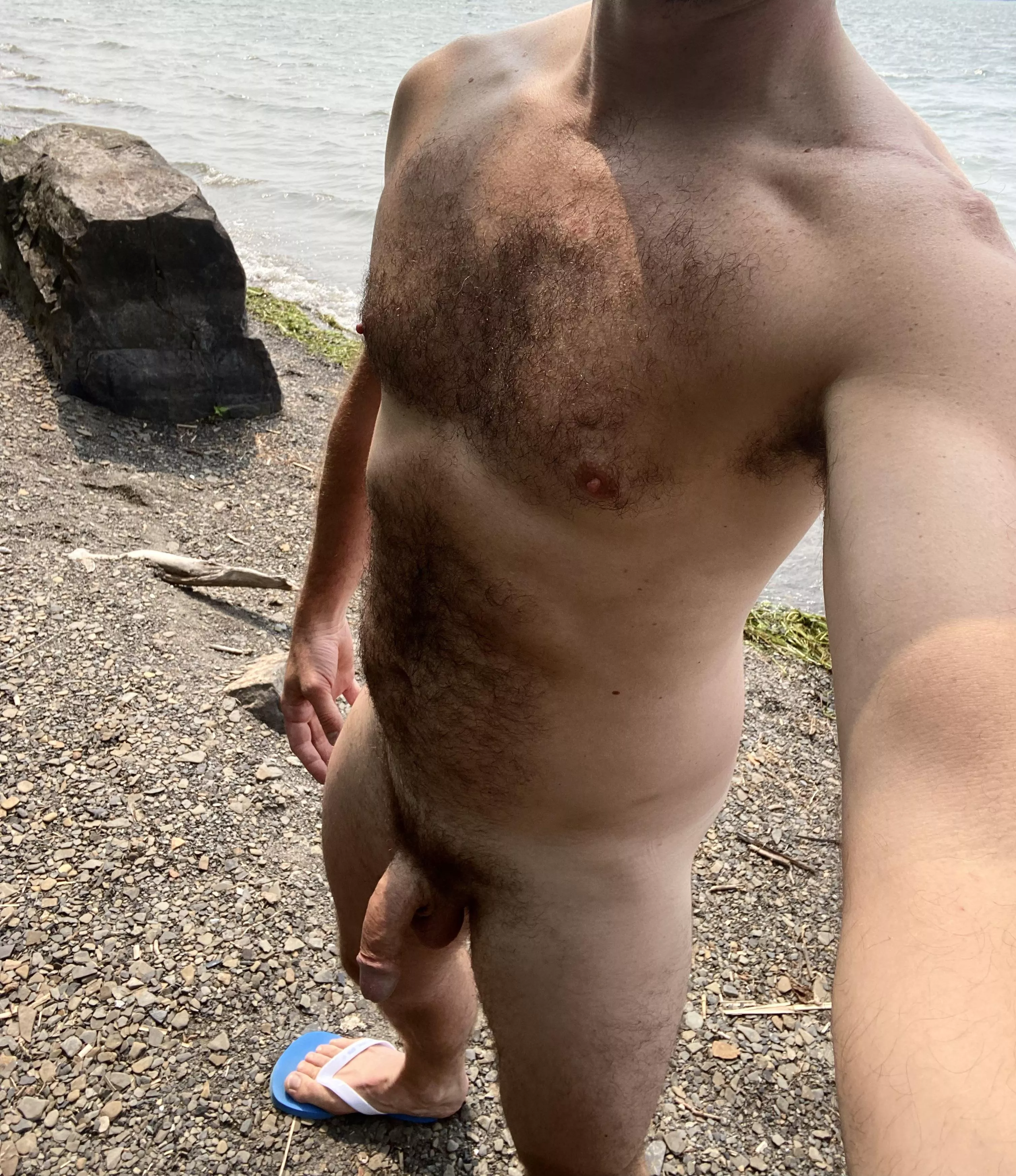 Naked afternoon on the beach