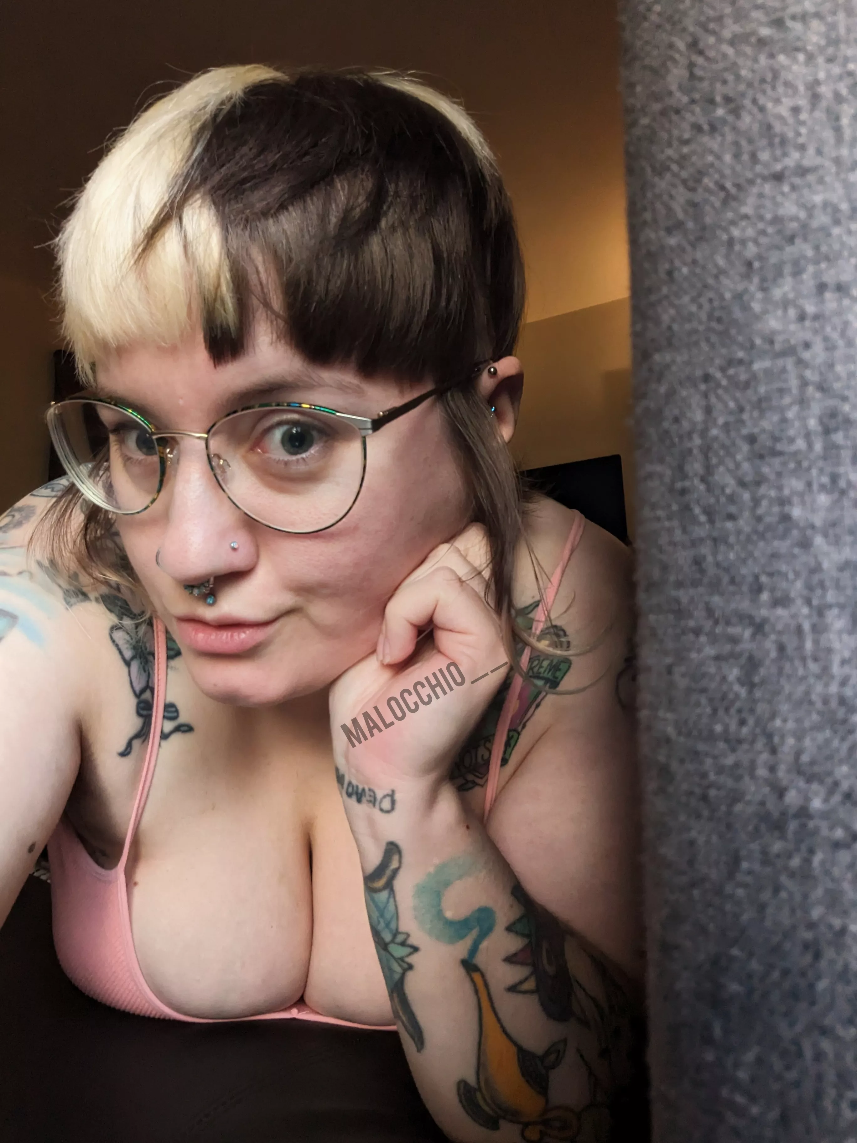 New hair got me feeling handsome 🥹