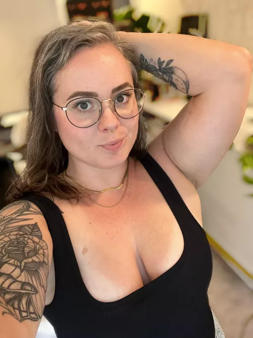 Oops! Too much of my tan lines showing to take a walk around the neighborhood?