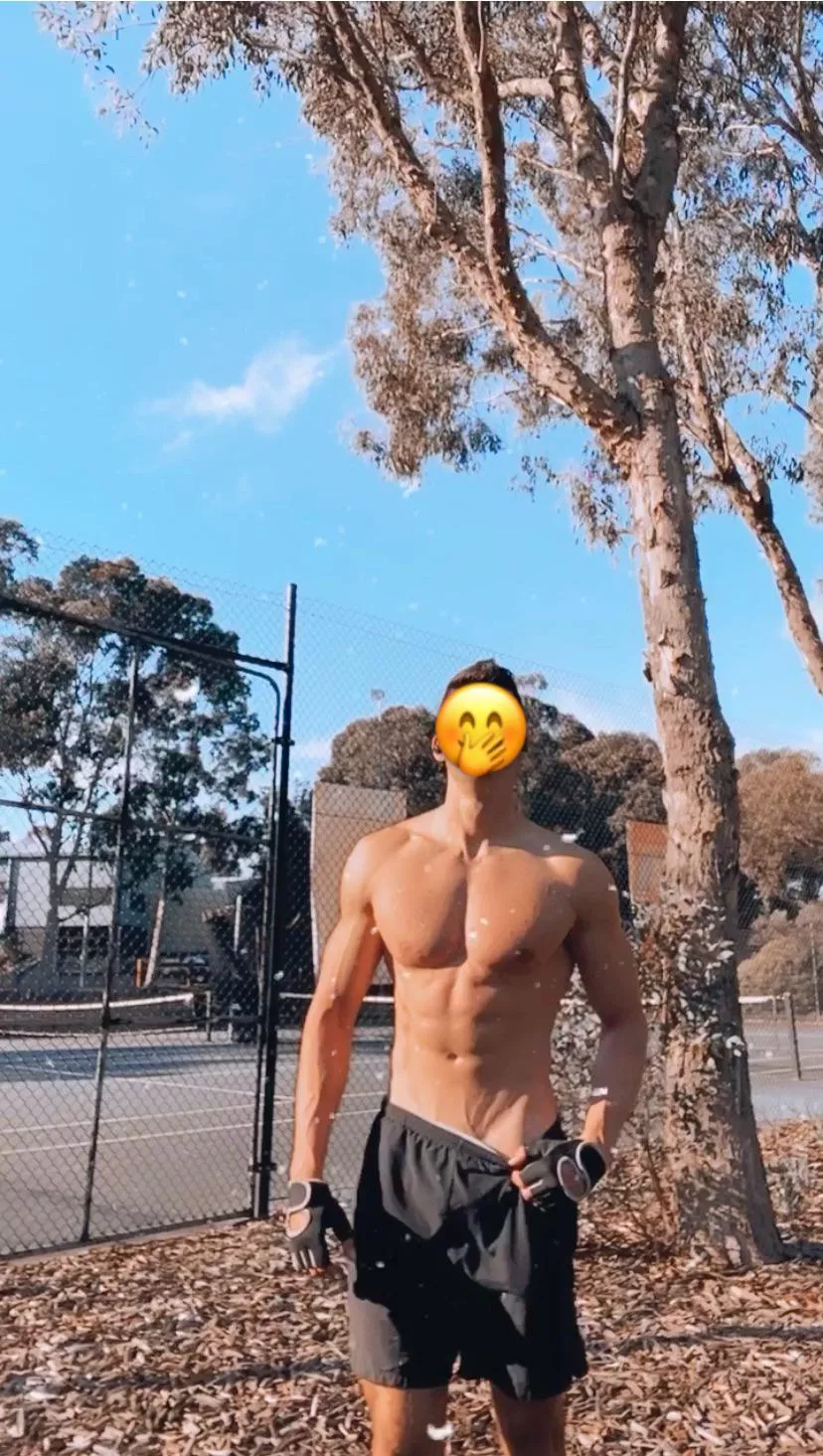 Outdoor session today 😉