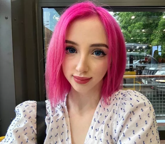 Pink hair or blue eyes? You can only choose one