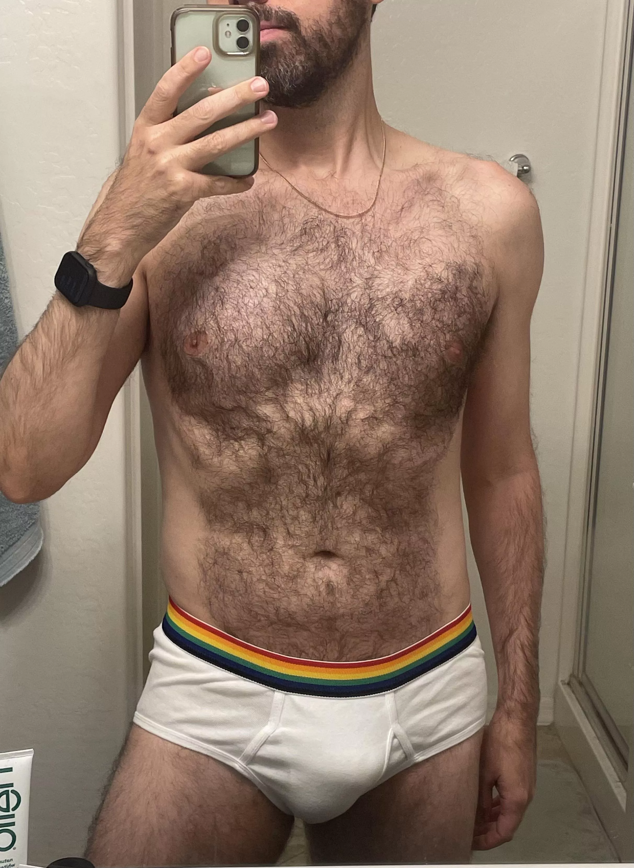 Anyone into hairy tighty whities daddys?