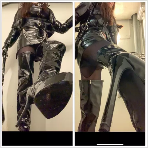 Ever made love to a boot?