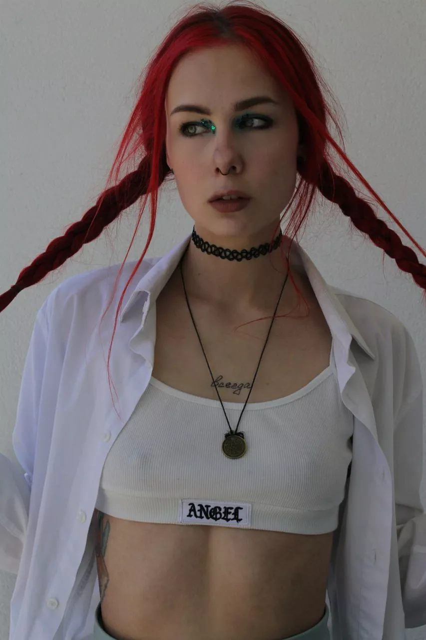 Freckled and prepared to grant all of your desires.