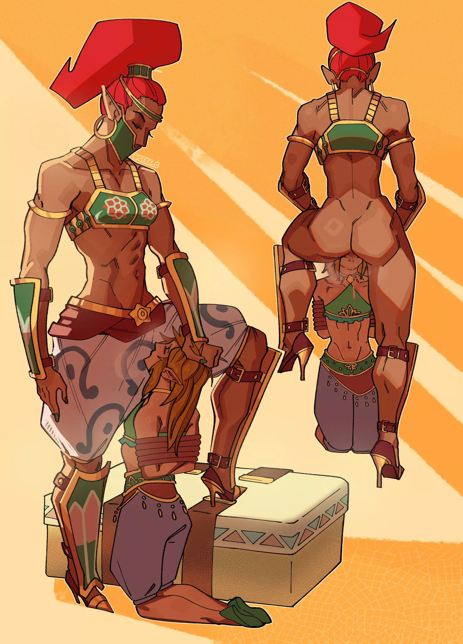 Link knows his place