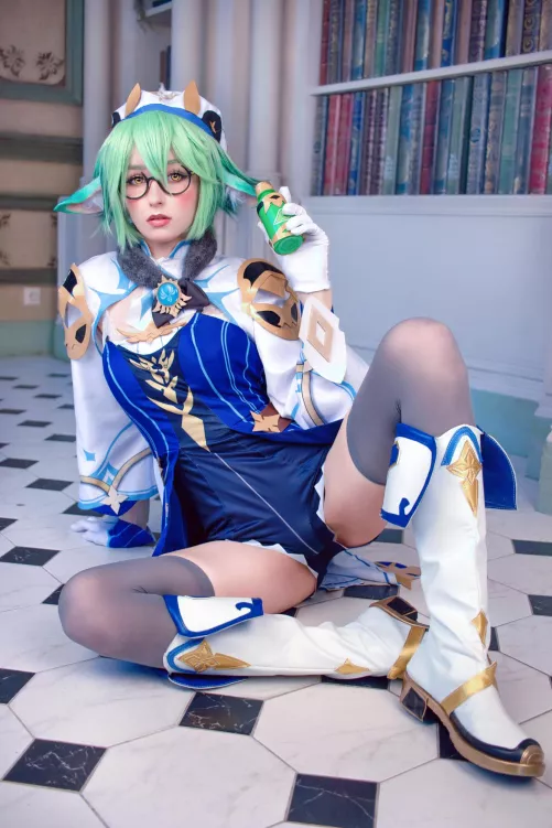 Sucrose from Genshin Impact by Axilirator