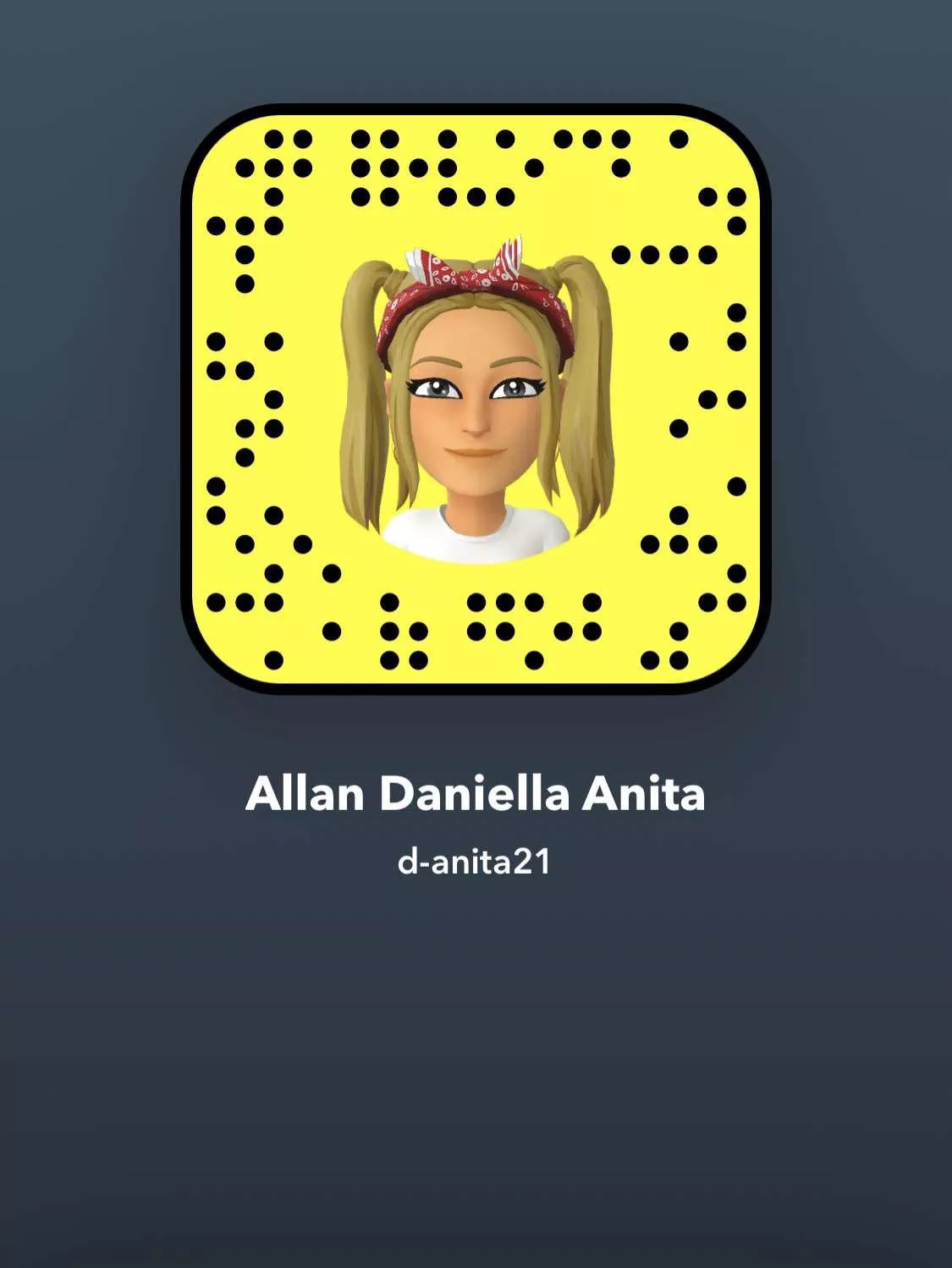 Add her she is real SC: d-anita21