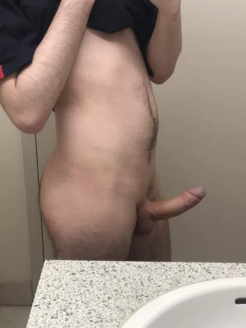 Bored in the Bathroom at work