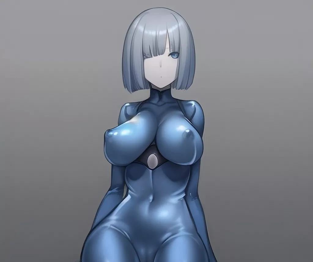 Busty girl in a tight see-through body suit ;) [JumboidDad]