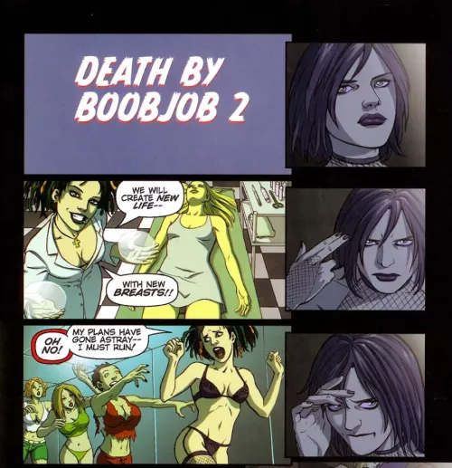 Death By Boobjob 2 [Hack/Slash: Comic Book Carnage]